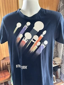 Vintage Star Trek Next Level Medium T-Shirt Abstrakt, Grafik Klassiker! Atemberaubend! - Bild 1 von 6