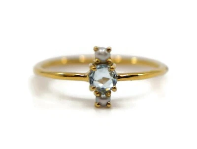 Anillo Tous Perla Oro Amarillo 18K Talla 6.5 Foto 1 de 2