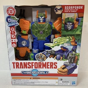Transformers Cyberworld Scorponok Strike Battle Set 14" Action Figure NEW MIB - Picture 1 of 7