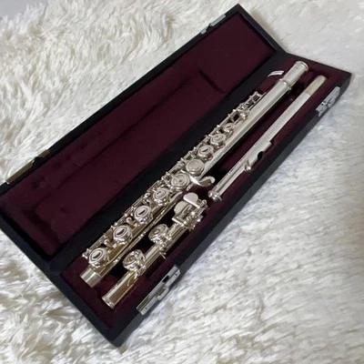 Corpo flauto YAMAHA YFL-412 argento 925 usato con custodia rigida - Immagine 1 di 4