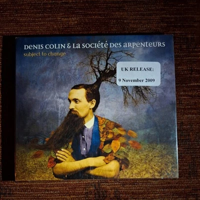 Denis Colin & La Societe Des Arpenteurs:Subject To Change-New Sealed Cd 2009Jazz - image 1 of 2
