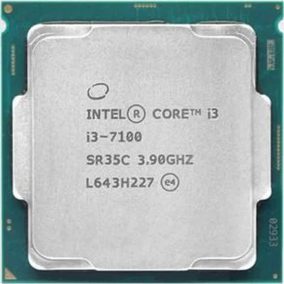 Intel Core i3-7100 Dual Core Desktop PC Processor CPU 3.9Ghz Socket 1151 SR35C - image 1 of 3
