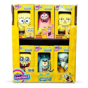 Micro Teenies SpongeBob SquarePants – Pack of 6 Random Figures Approx. 7.5 cm - Picture 1 of 4