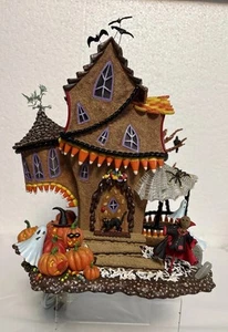 HAUNTED GINGERBREAD HOUSE beleuchtet Danbury neuwertig - Bild 1 von 9