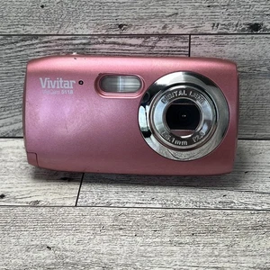 Vivitar ViviCam 5118 5.1MP Digital Camera Pink - Tested & Working  - Picture 1 of 9