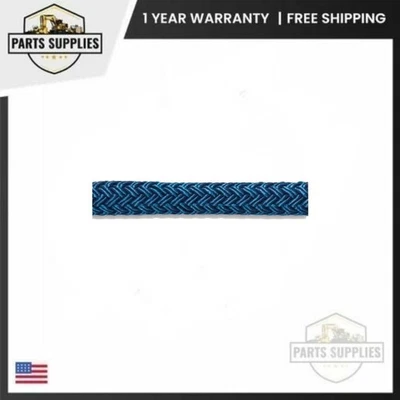 SB12150 Samson Estable Doble Trenza 1/2" x 150 pies Poliéster Azul Cuerda Foto 1 de 4
