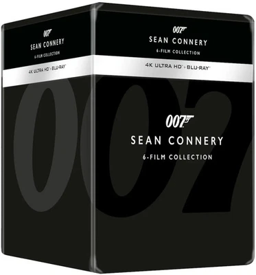 BOND - Sean Connery Collection (6 Film) Limited Edition Steelbook 4K Ultra - Image 1 of 2