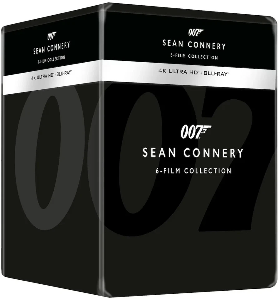 BOND - Sean Connery Collection (6 Film) Limited Edition Steelbook 4K Ultra - Image 1 of 2