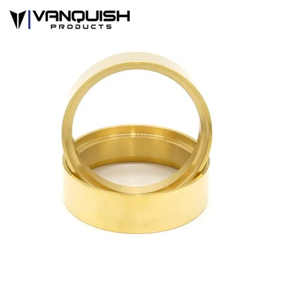 Vanquish VPS05257 2.2 0.8'' Brass Wheel Clamp Rings (2) - Image 1 of 3