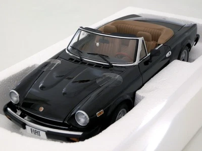AutoArt Millennium 1:18 Fiat 124 Spider (Black) *MIB* - Immagine 1 di 4