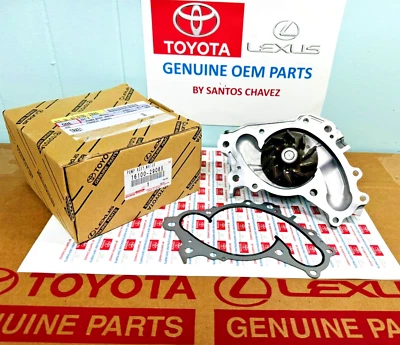 1994-2010 Toyota Engine Water Pump w/Gasket3.0 3.3L GENUINE OEM PART 16100-29085 - Image 1 of 4