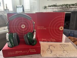 Vintage Hearing Protection Shooting Ear Muffs /David Clark 10AS / Box & papers