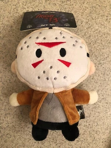NEW 8” JASON from "FRIDAY THE 13TH" PET TOY Creepy Fun - Picture 1 of 3