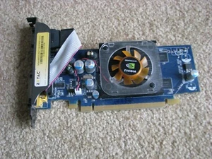 Zotac GeForce 8400GS PCI-e Video Card ~ 256M ~ DVI ~ S-Video ~ VGA/CRT - Picture 1 of 5