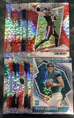 2021 Panini Rookies & Stars Football Cards - Pulsar Prizm Vets RC You Pick! READ - Image 1 of 4