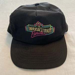 Vintage 80’s 90’s Universal Studios Florida Strap Back Hat Cap No Tag - Picture 1 of 9