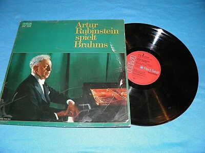 Artur Rubinstein Spielt Brahms - IMPORT Germany Special Edition RCA STEREO LP - Image 1 of 3