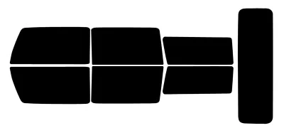 Window Tint For Hummer H2 SUV 2003-2010 Precut Nano Ceramic Car Film Kit - Image 1 of 4