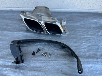 2018-2020 Volvo XC60 MK2 bumper Exhaust/muffler tip RIGHT/passenger 31454854 - Image 1 of 4