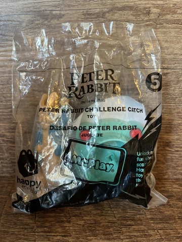 2018 McDonald's Happy Meal Toy Peter Rabbit Movie Figure #5 NEW Ships Fast Cover