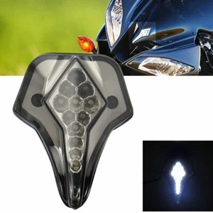 LED Upper Head Front Light Center Running Light Smoke For Yamaha YZF-R6 08-2016 - Bild 1 von 12