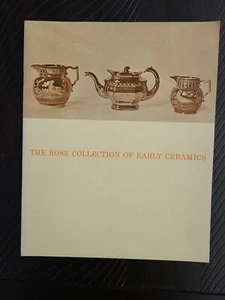 The Rose Collection of Early Ceramics Catalogue by Gorley, Brandeis University - Picture 1 of 8
