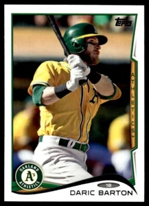 2014 Topps Update Daric Barton Oakland Athletics #US-76 - Picture 1 of 2