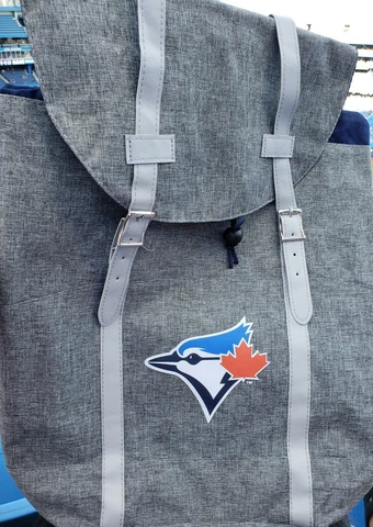 Toronto Blue Jays Official MLB baseball backpack from Rogers Centre Cover