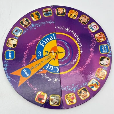 Scene It Disney Game Board Only 2004 Replacement Pieces Parts - Image 1 of 2