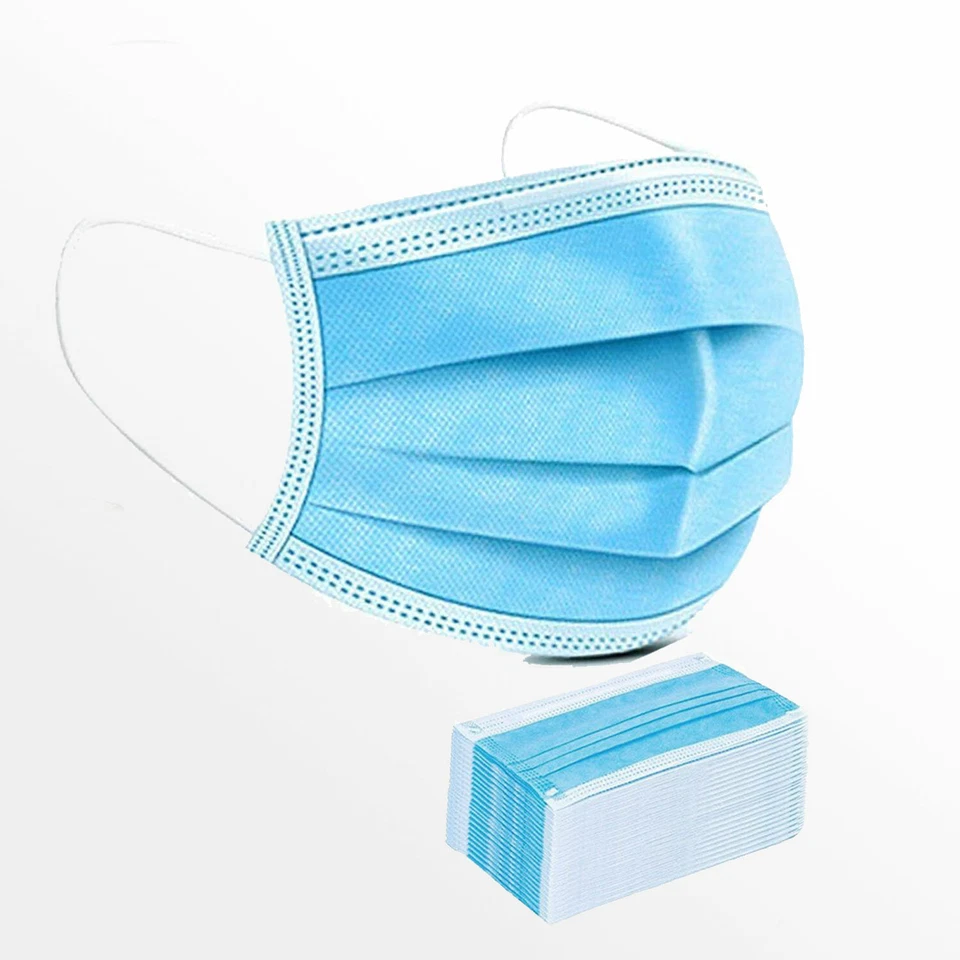 50 pz. Maschera protettiva respiratoria 3 strati monouso protezione bocca-nas... - Immagine 1 di 1