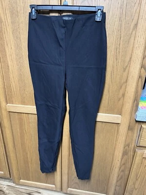 Rachel Zoe Size 6 Women's Elastic Waist Stretch Black Leggings Dress Pants 1958 - Image 1 of 3