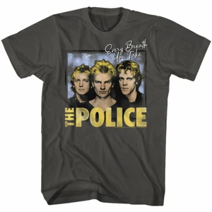 Camiseta para hombre The Police British Rock Band Every Breath You Take merchandising musical - Imagen 1 de 5