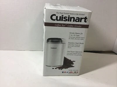 NUEVO Molinillo de café central Cuisinart Grind 2,5 onzas capacidad DCG-20 NUEVO EN CAJA blanco Foto 1 de 4