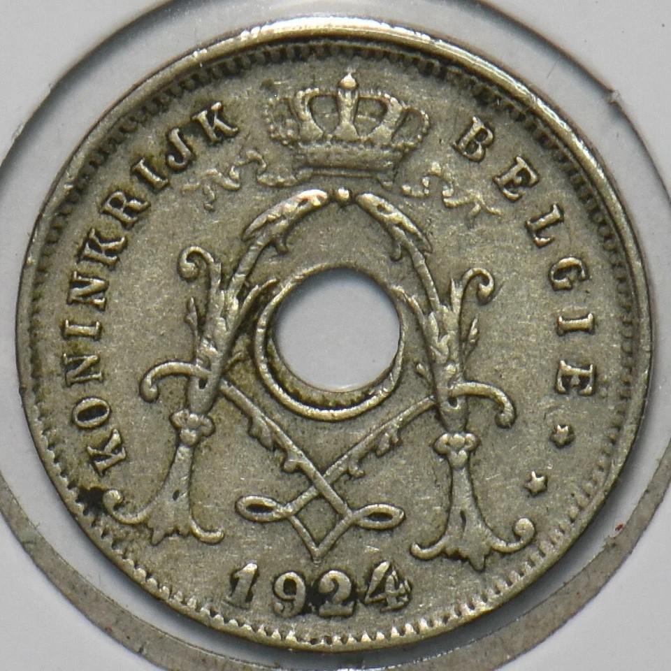 Belgium 1924 5 Centimes 151990 combine shipping - Image 1 of 2