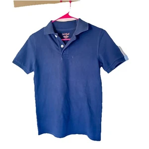 Lot of 5 Boys' School Uniform Polo Shirts Navy Blue - Picture 1 of 10