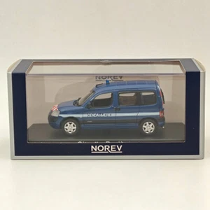 1/43 Norev CITROEN BERLINGO 2007 Gendarmerie Blue Diecast Model Cars Collection - Picture 1 of 7