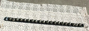 Campanas de trineo vintage/antiguas de 42,5" con correa de cuero 20 campanas de Navidad - Imagen 1 de 6
