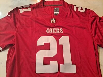 2024 Фрэнк Гор 100% подлинный 49er Джерси XL совершенно новый 🏈  - Изображение 1 из 4