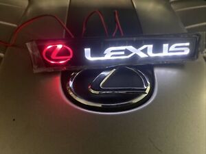 Lexus LED Light Car Front Grille Emblem Badge Illuminated   US Shipper￼