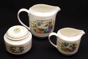 3 Pc Villeroy and Boch MON JARDIN Pitcher and Mini Creamer Sugar Set UNUSED - Picture 1 of 22