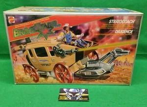 BRAVESTARR BRAVE STARR, 1986 MATTEL cod. 3052, STRATOCOACH DILIGENCE, NEW MISB. - Picture 1 of 6