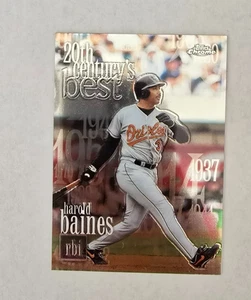 (ITEM C811) HAROLD BAINES - 2000 TOPPS CHROME #471 (CENTURY'S BEST) - Picture 1 of 2