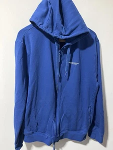Men’s Armani Exchange Full Zip Hooded Hoodie Sweatshirt Milano New York Mens 2XL - Picture 1 of 7