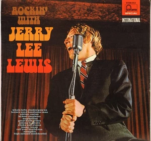 JERRY LEE LEWIS "ROCKIN' WITH" LP 1972 FONTANA 6430 023 - Picture 1 of 3