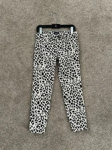 Brand New Girls Leopard Print Pants Size 6 - Picture 1 of 4