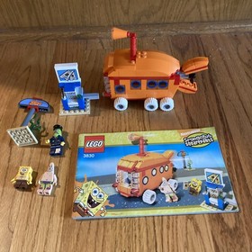 Lego 3830 SpongeBob SquarePants The Bikini Bottom Express 100% Complete w/manual