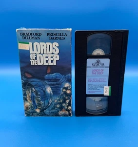 Lords of the Deep 1989 MGM/UA VHS Roger Corman Bradford Dillman Priscilla Barnes - Picture 1 of 3