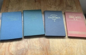 VTG Rodeheaver's Gospel Solos and Duets No. 1, 2, 3, 4 Sheet Music 1925 to 1946 - Picture 1 of 14