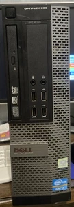 Dell OptiPlex 990 SFF I7-2600, 2x4Gb DDR3, 500Gb HDD, Windows 10 Home - Picture 1 of 6