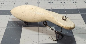 Rush Tango Swimming Minnow, US Specialty Co, Early 1900's Wooden Lure, Antique  - Picture 1 of 7